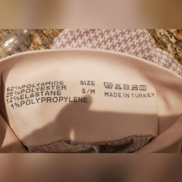 Varley Houndstooth Leggings Size Small/Medium - Picture 8 of 9